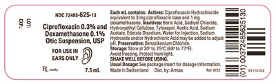Container Label (Ciprodex 7.5 mL Container Label)